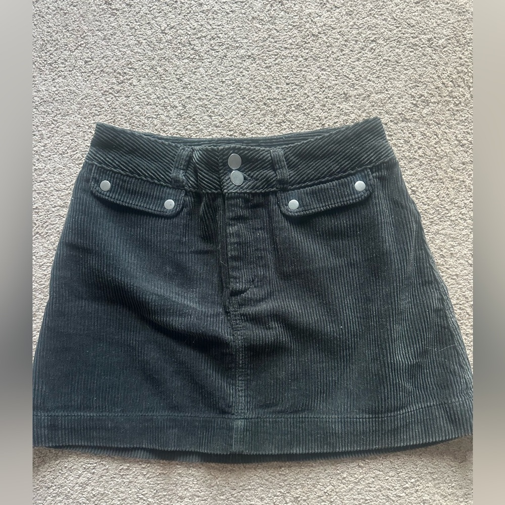 Abercrombie Corduroy Mini Skirt